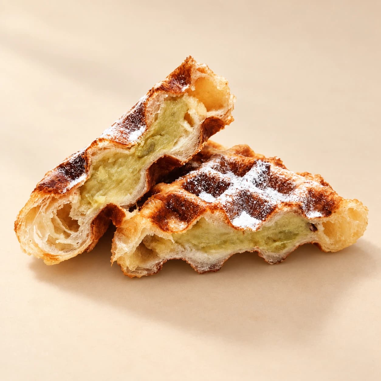 Sweet Potato Croffle 고구마 크로플, image 1