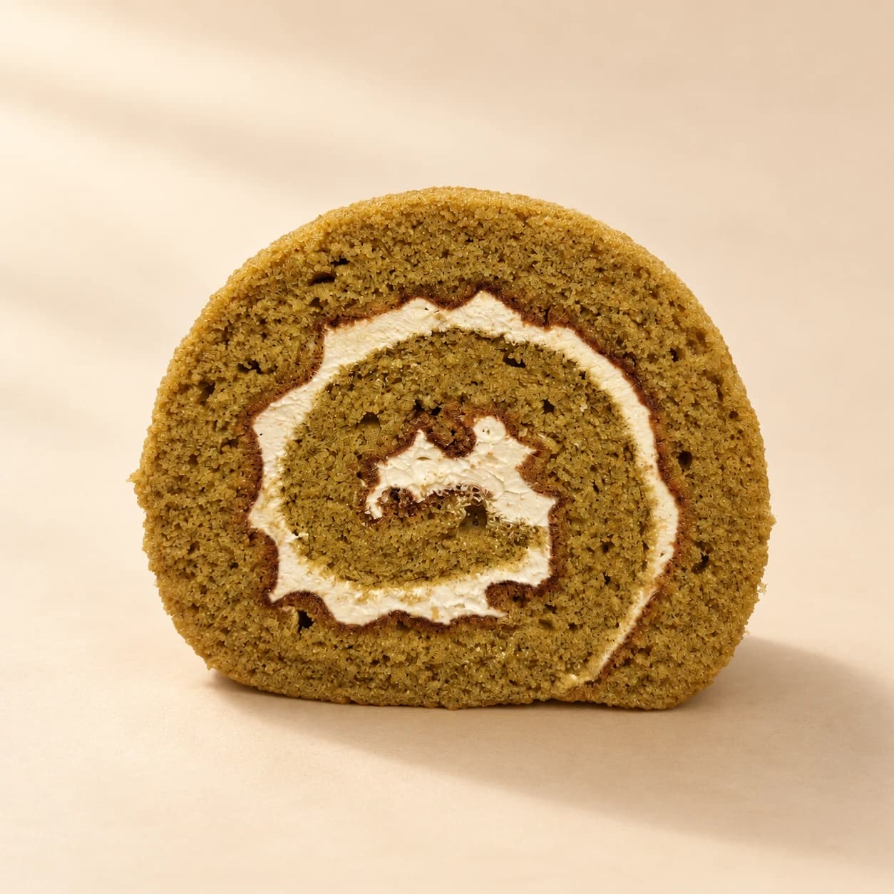 Roll Cake Slice (Coffee) 커피 롤케이크 조각, image 1
