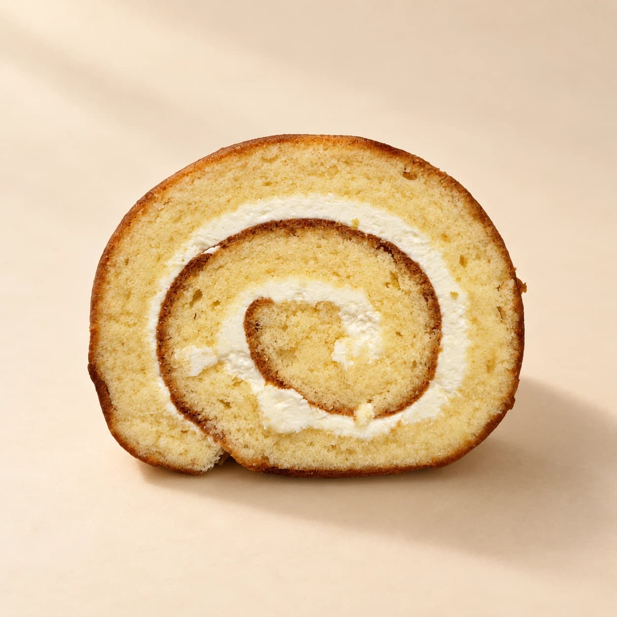 Roll Cake Slice (Plain) 플레인 롤케이크 조각, image 1